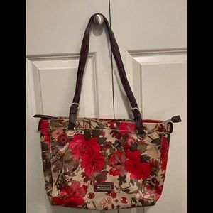NWOT Sakroots floral tote satchel bag